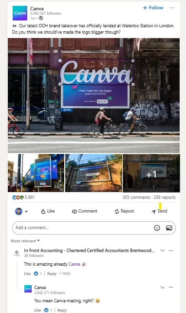 respond to all comments on to boost linkedin engagement