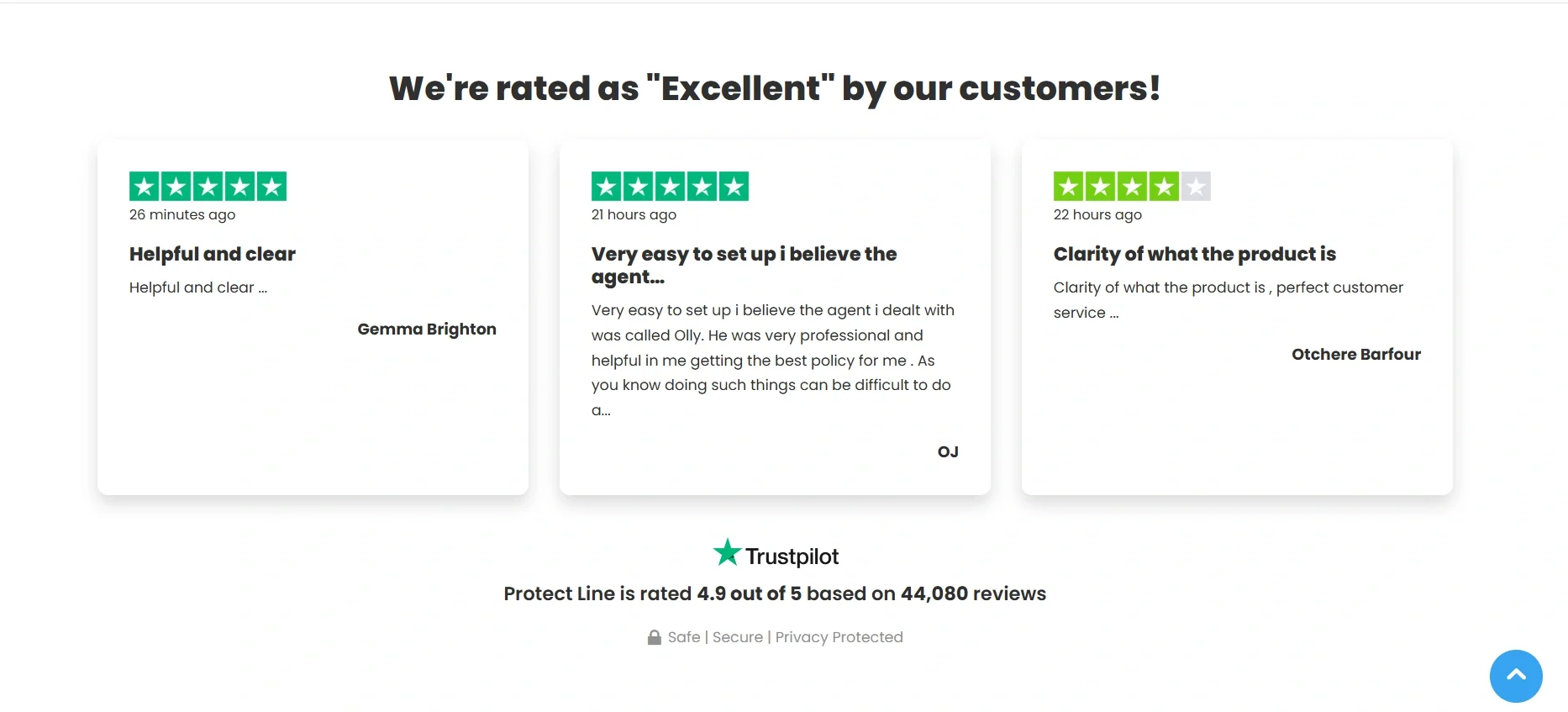 Create a Dedicated Review Landing Website Page