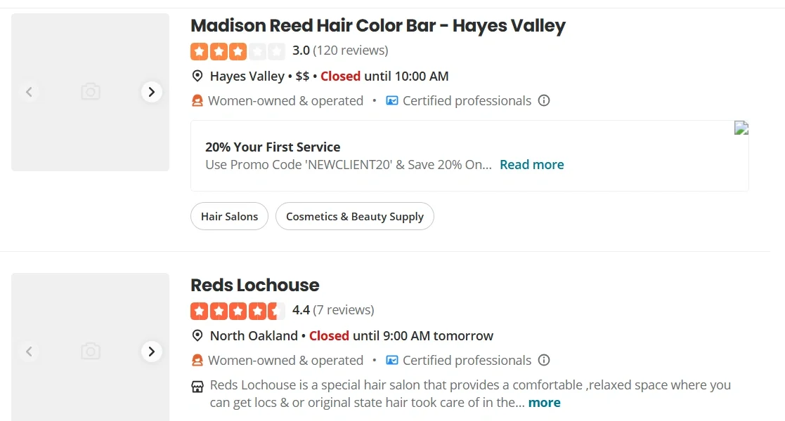 How Volume and Recency of Reviews affect business ranking