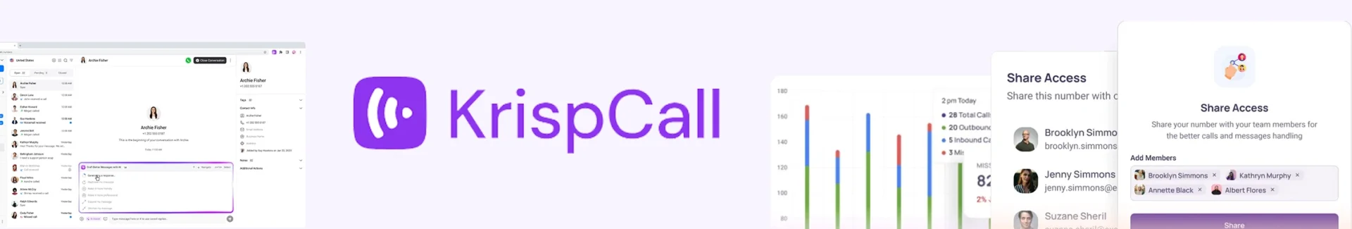 KrispCall cover KrispCall cover