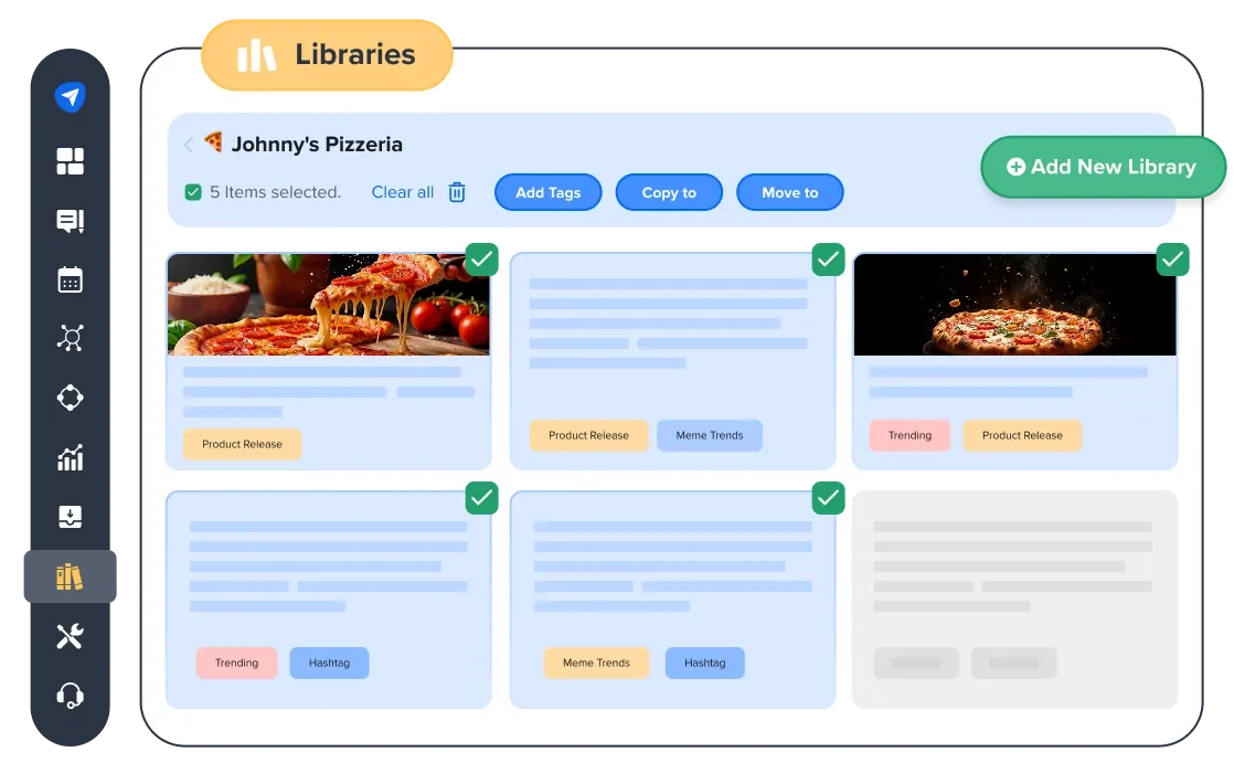 Organize Large Volumes of Content Easily Organize Large Volumes of Content Easily