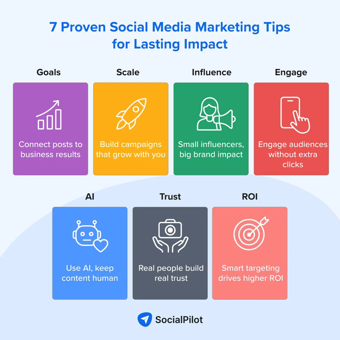7 Proven social media marketing tips for lasting impact