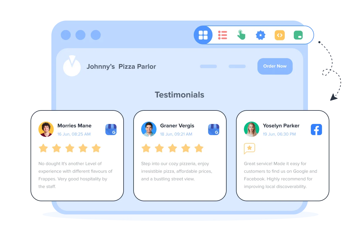 Showcase Great Reviews Where They Matter