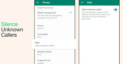 Silence Unknown Callers