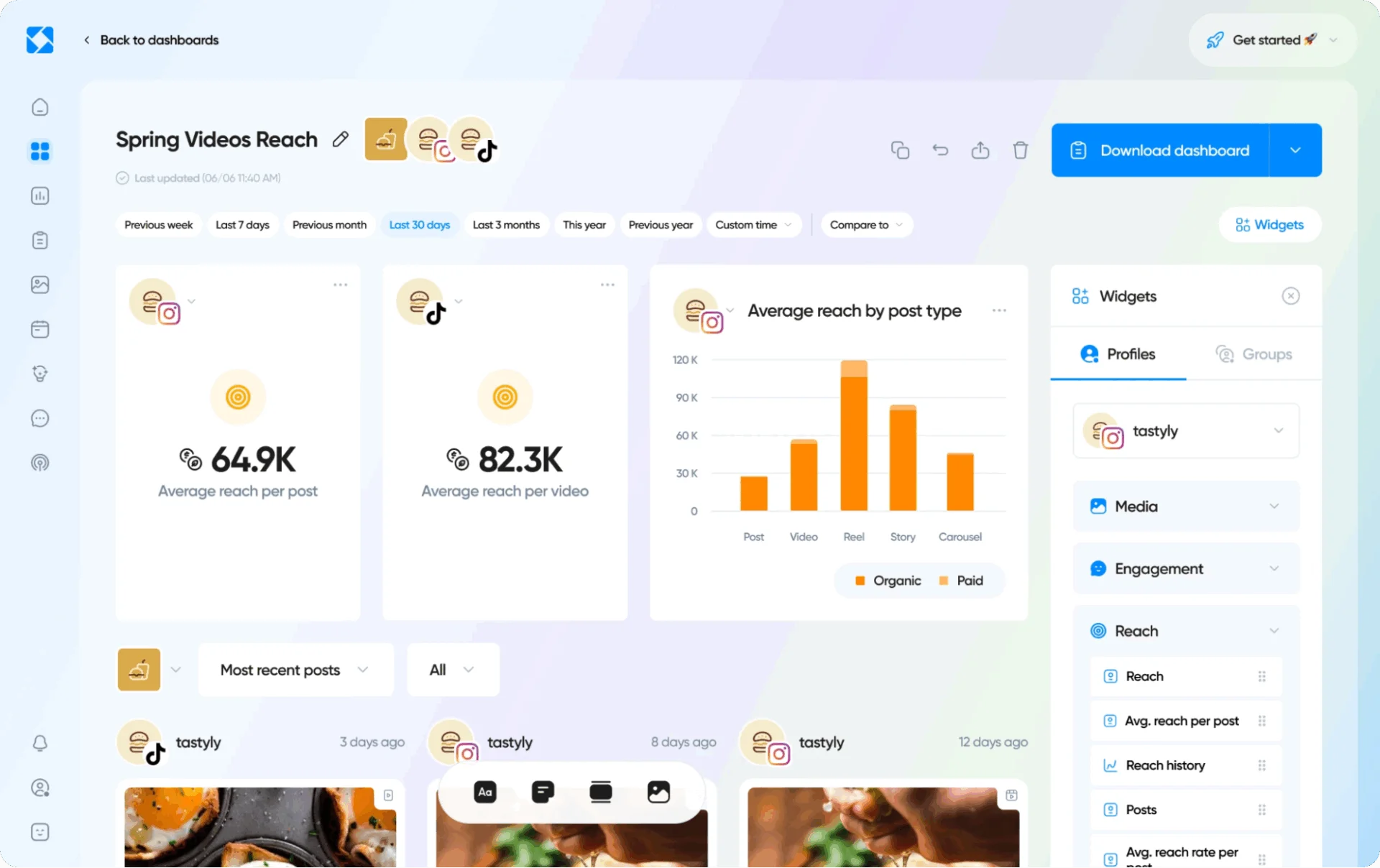 Iconosquare Instagram analytics and reporting tool